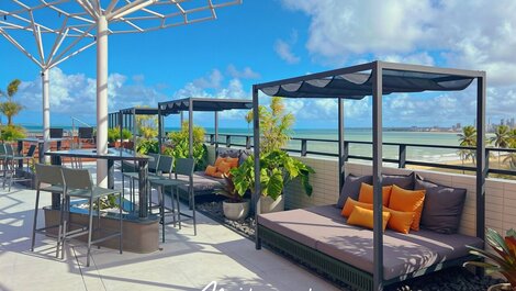 Apartamento con balcón y vista al mar, Alta Garden - Miramar