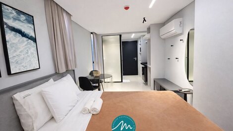 Flat a Poucos Passos da Praia
