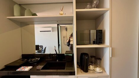 Flat para 4 pessoas no Jardim Oceania