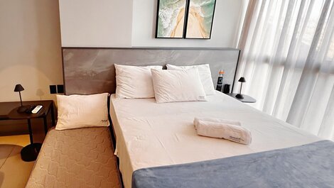 Charmoso Flat no Alta Garden- Miramar Hospedagens