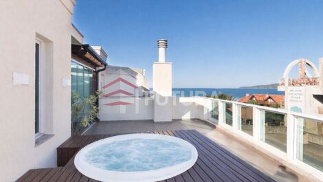 LA004EF - COBERTURA VISTA MAR JACUZZI ALUGUEL DE TEMPORADA MARISCAL