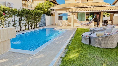 House for rent 70 meters from the beach in Guarajuba