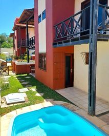 Lindo duplex com vista do mar