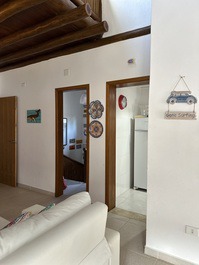 Entrada casa da garagem