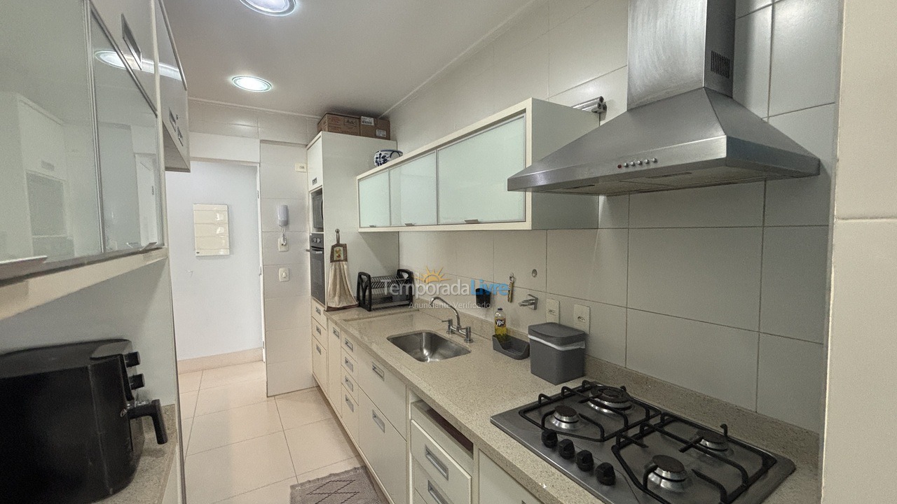 Apartamento para aluguel de temporada em Bertioga (Riviera de São Lourenço)