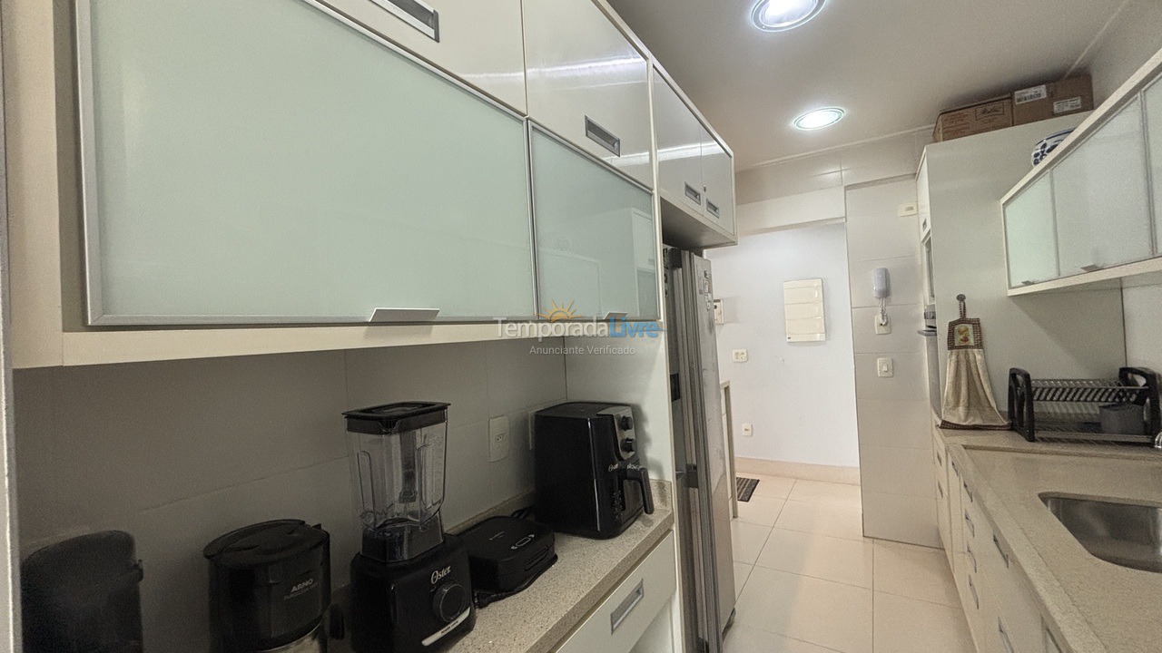 Apartamento para aluguel de temporada em Bertioga (Riviera de São Lourenço)