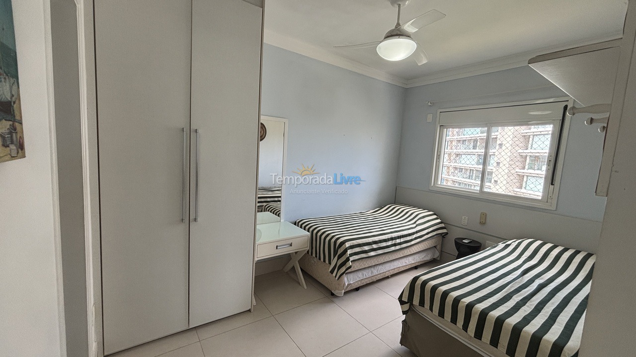 Apartamento para aluguel de temporada em Bertioga (Riviera de São Lourenço)