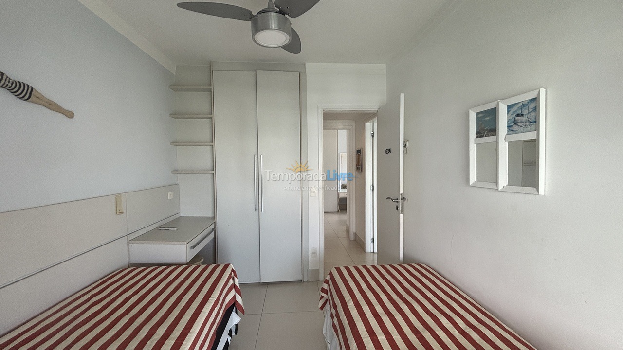 Apartamento para aluguel de temporada em Bertioga (Riviera de São Lourenço)