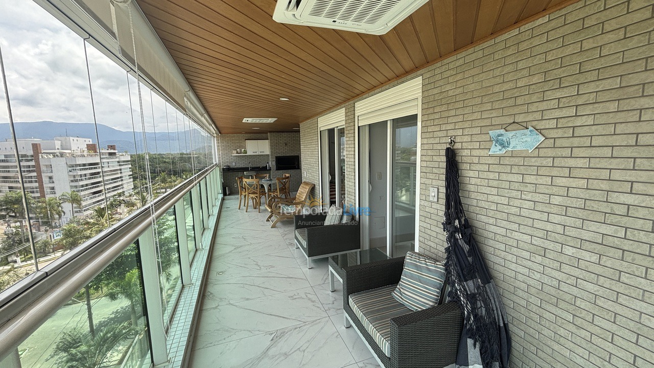 Apartamento para aluguel de temporada em Bertioga (Riviera de São Lourenço)