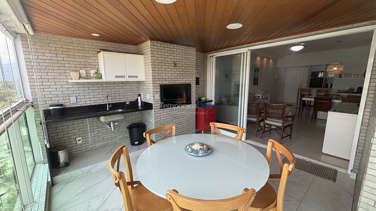 Apartamento para aluguel de temporada em Bertioga (Riviera de São Lourenço)