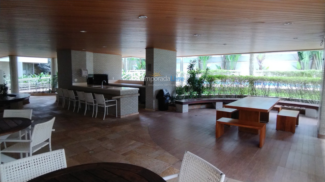 Apartamento para aluguel de temporada em Bertioga (Riviera de São Lourenço)