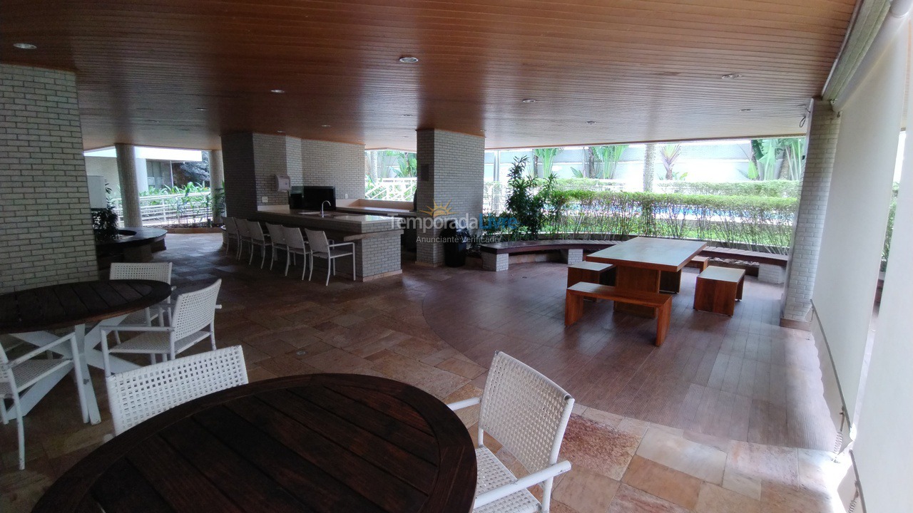 Apartamento para aluguel de temporada em Bertioga (Riviera de São Lourenço)