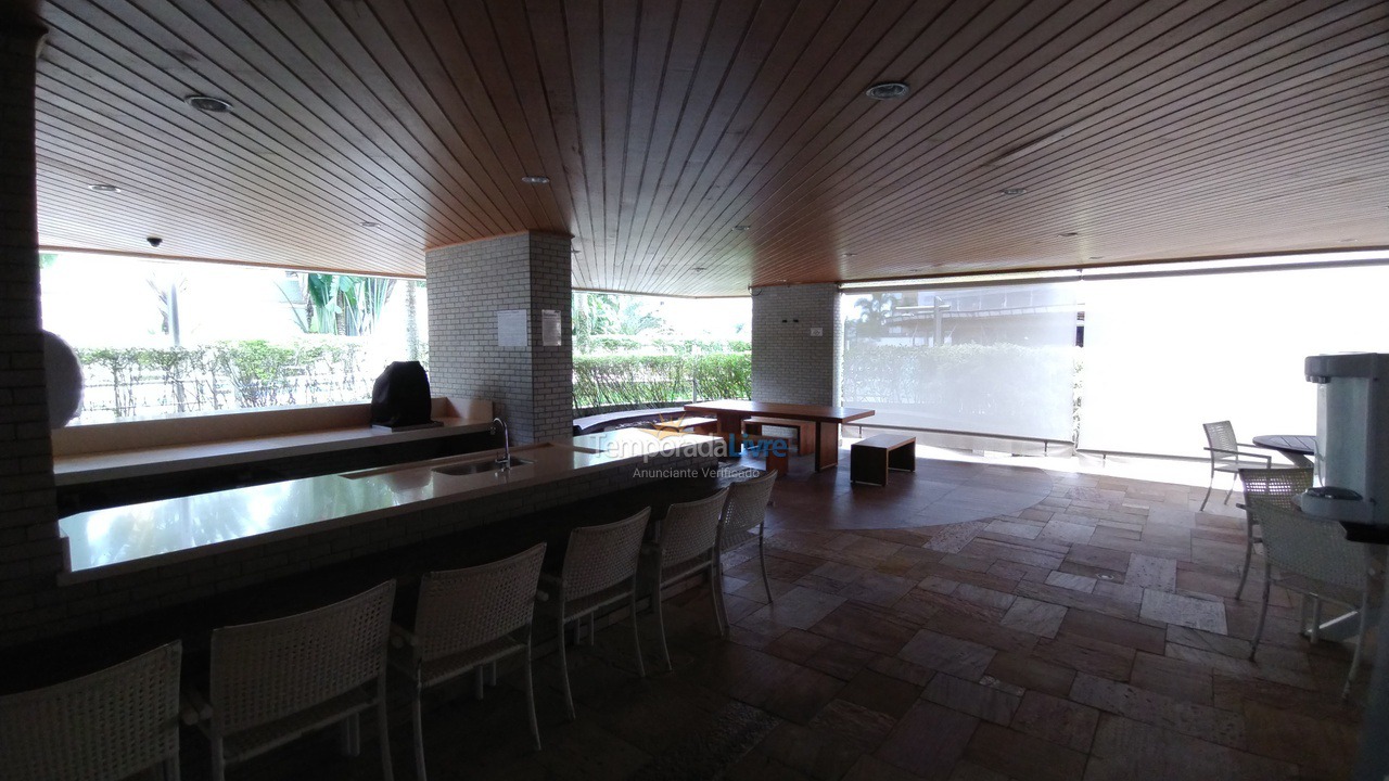 Apartamento para aluguel de temporada em Bertioga (Riviera de São Lourenço)