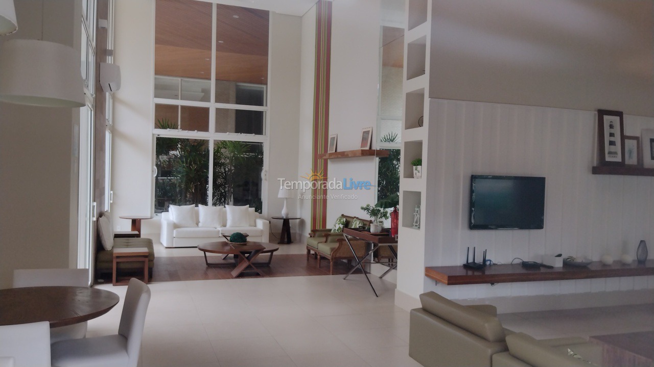 Apartamento para aluguel de temporada em Bertioga (Riviera de São Lourenço)