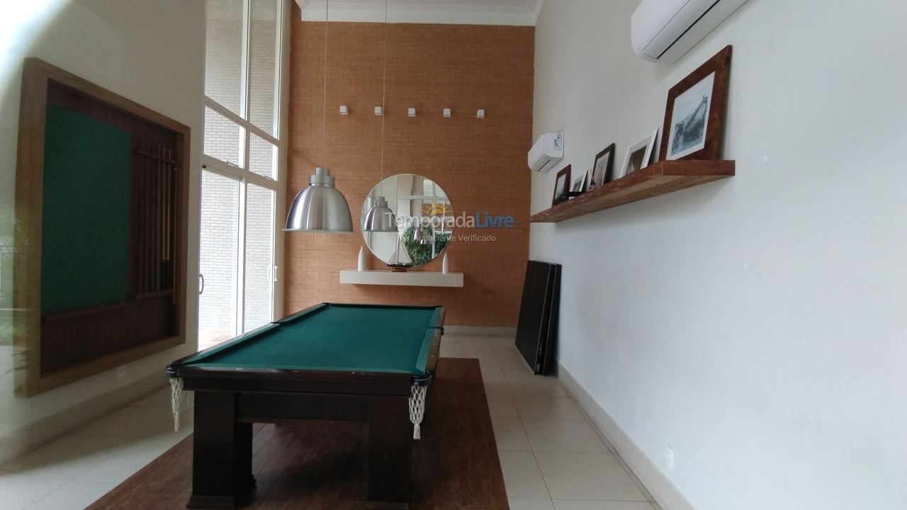 Apartamento para aluguel de temporada em Bertioga (Riviera de São Lourenço)