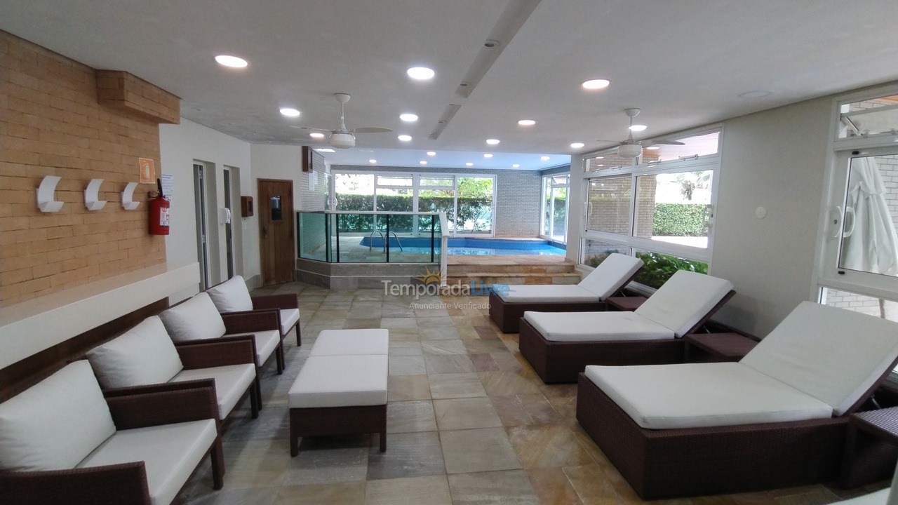 Apartamento para aluguel de temporada em Bertioga (Riviera de São Lourenço)