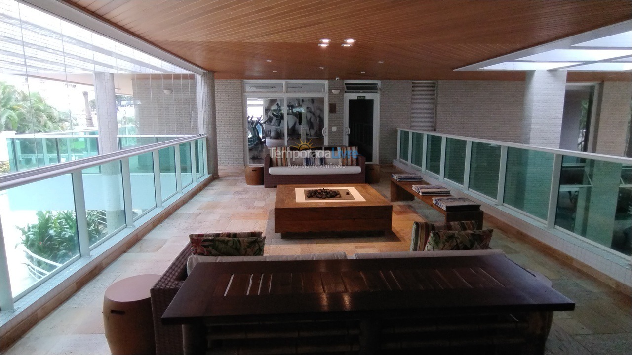 Apartamento para aluguel de temporada em Bertioga (Riviera de São Lourenço)