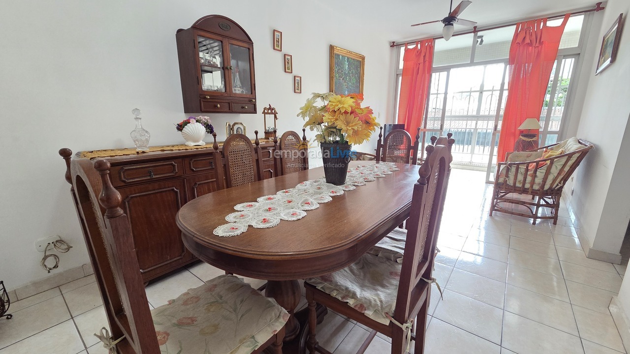 Apartment for vacation rental in Guarujá (Pitangueiras)