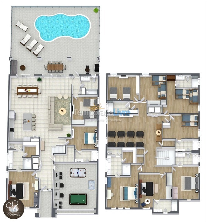 Casa para alquiler de vacaciones em Orlando (Kissimmee)