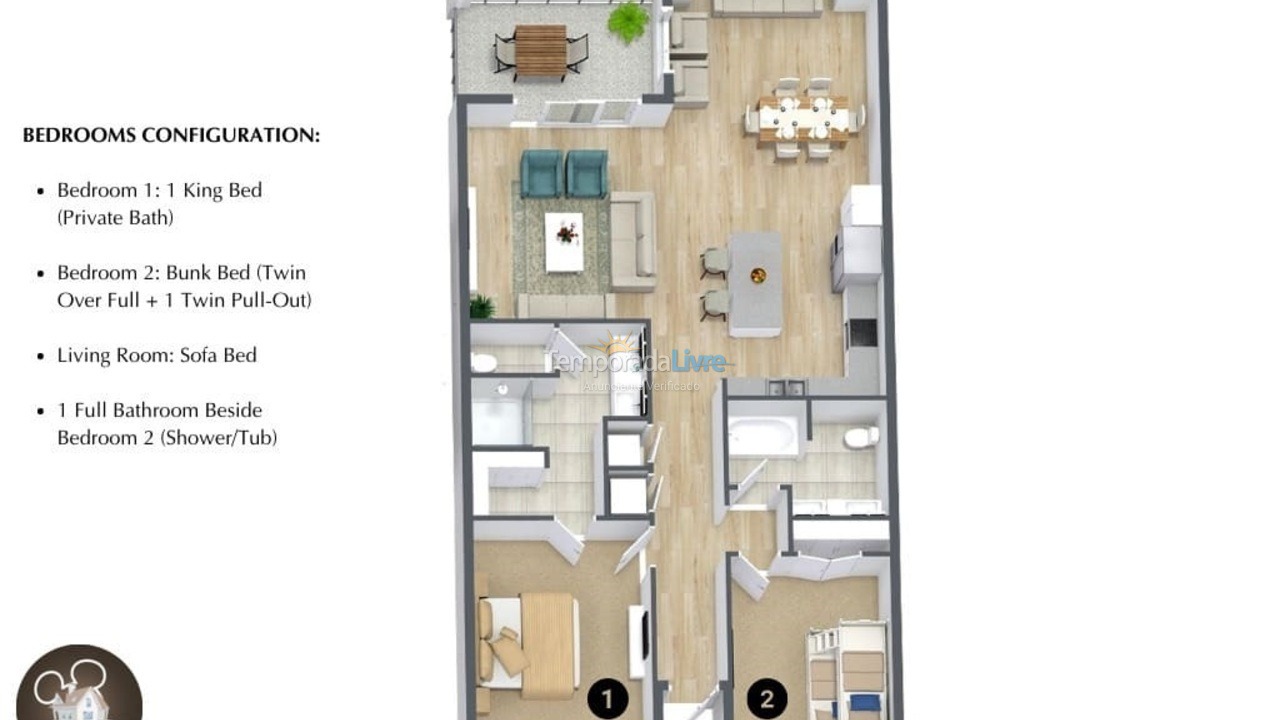 House for vacation rental in Orlando (Kissimmee)