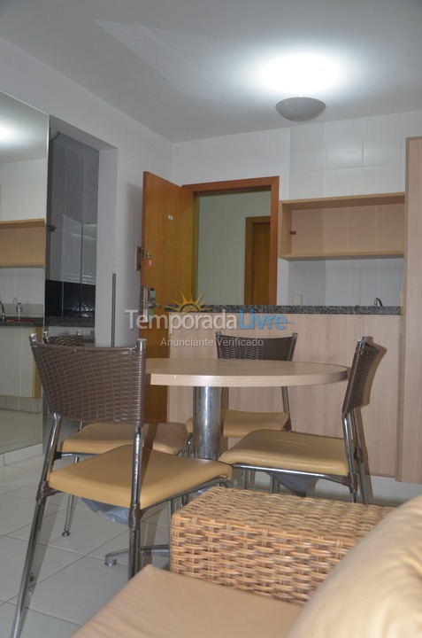 Apartamento para aluguel de temporada em Caldas Novas (Pontal do Lago)