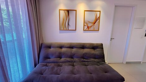 Apartamento con balcón, 2 habitaciones, Jardim Oceania-Miramar