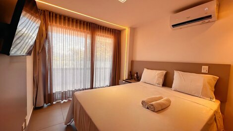 Apartamento con balcón, 2 habitaciones, Jardim Oceania-Miramar