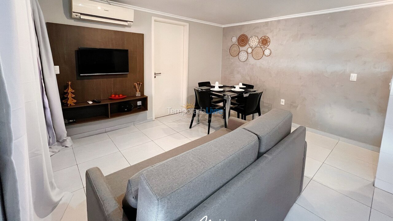 Apartamento para aluguel de temporada em João Pessoa (Cabo Branco)