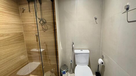 Flat para Casal c/ Varanda Vista Mar Alta Marine