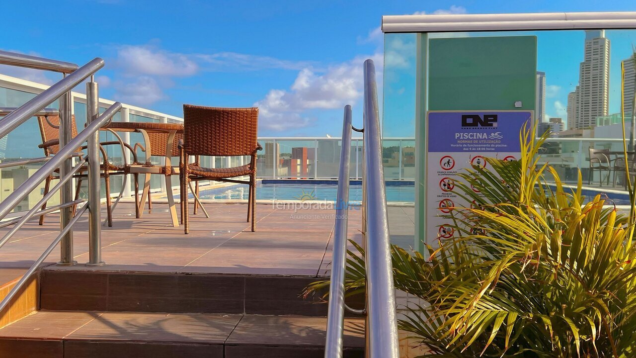 Apartamento para aluguel de temporada em João Pessoa (Cabo Branco)