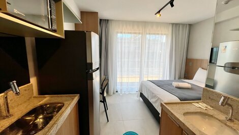 Flat p 2 pessoas no Garden Haus