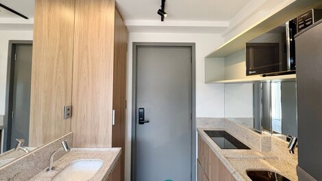 Flat p 2 pessoas no Garden Haus