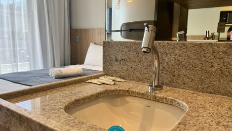 Flat p 2 pessoas no Garden Haus