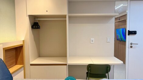 Flat p/ 3 pessoas no Cabo Branco