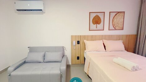 Flat p/4 pessoas-Cabedelo-Miramar Hospedagens