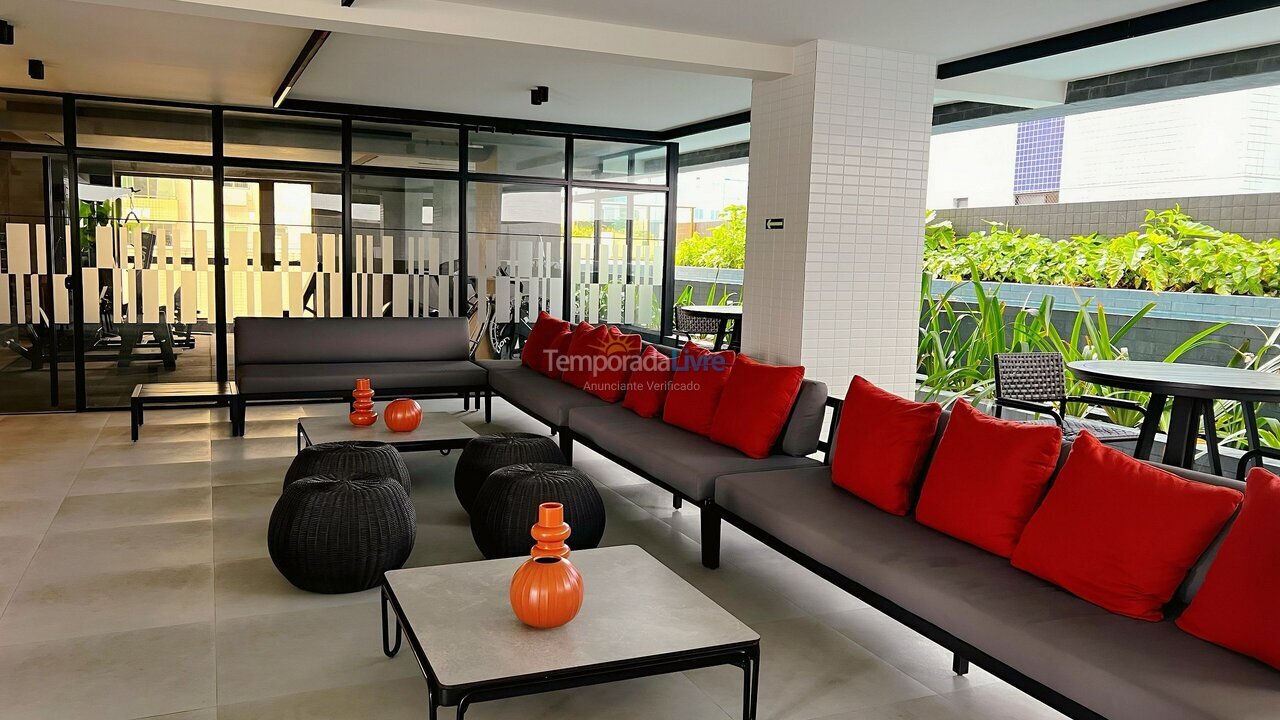 Apartamento para alquiler de vacaciones em João Pessoa (Tambaú)