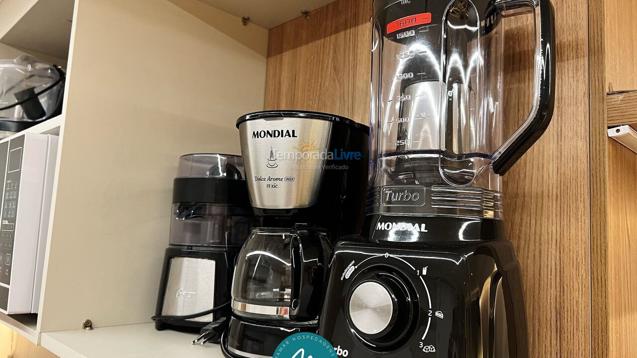 Apartamento para aluguel de temporada em João Pessoa (Cabo Branco)