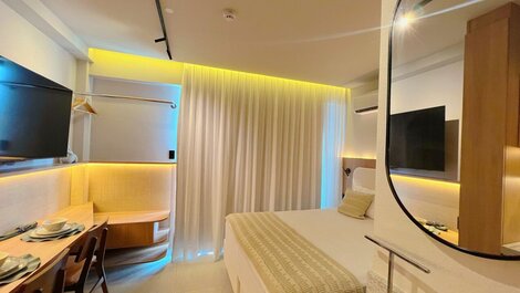 Flat sofisticado no Jardim Oceania