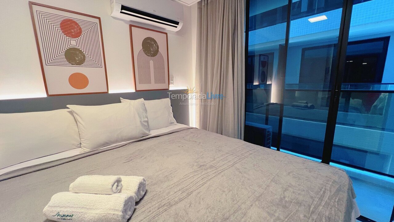 Apartamento para aluguel de temporada em João Pessoa (Cabo Branco)