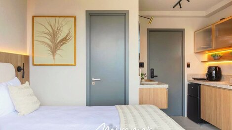 Flat sofisticado no Jardim Oceania