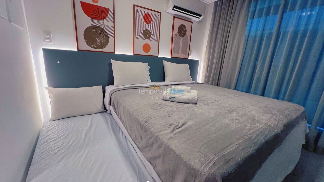 Apartamento para aluguel de temporada em João Pessoa (Cabo Branco)