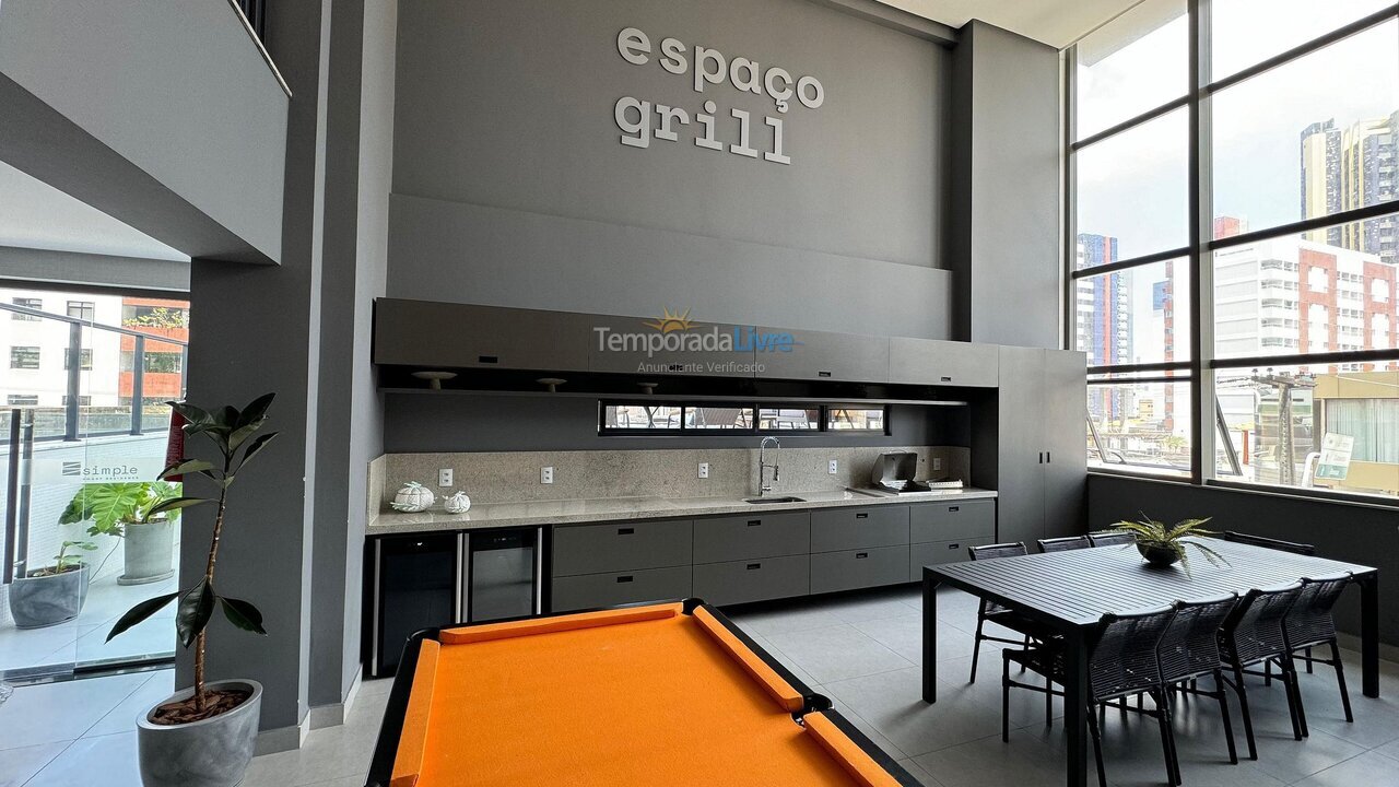 Apartamento para aluguel de temporada em João Pessoa (Manaíra)