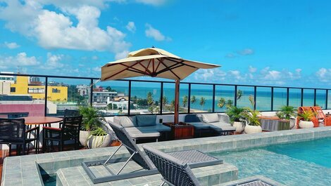 Piso con jacuzzi en Get By Side