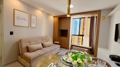 Charmoso Flat p/ 4 pessoas CO-HOUSE -Tambaú