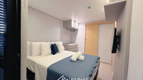 Apartamento para 6 personas con balcón en Cabo Branco