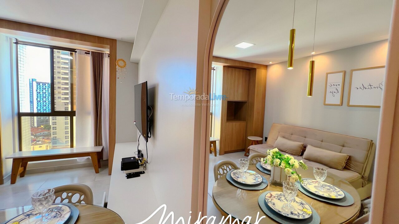 Apartamento para aluguel de temporada em João Pessoa (Tambaú)