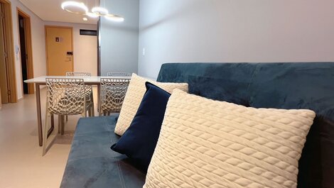 Apartamento para 6 personas con balcón en Cabo Branco