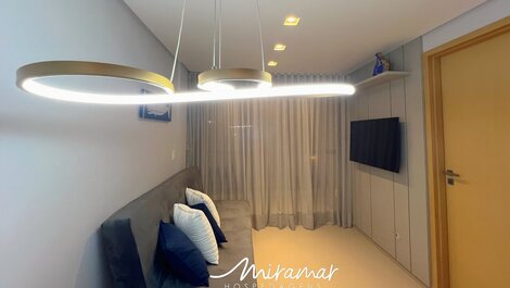 Apartamento para 6 personas con balcón en Cabo Branco