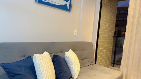 Apartamento para 6 personas con balcón en Cabo Branco