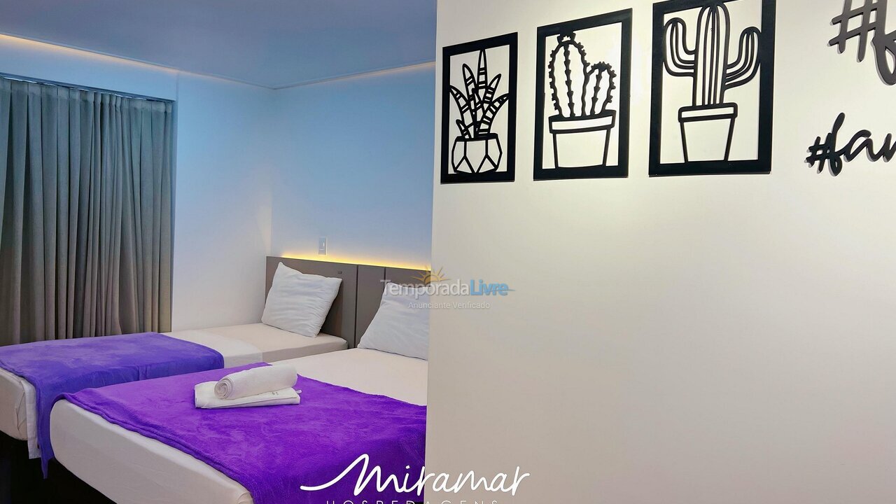 Apartamento para aluguel de temporada em João Pessoa (Tambaú)